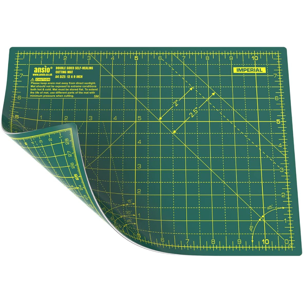 cutting mat -1 ANSIO Craft Cutting Mat A4 - Image 1