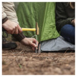 ANSIO Galvanized Tent Pegs Pack of 10 - Image 2